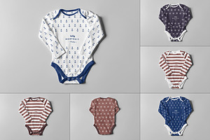 Baby Bodysuit Mock-up 2
