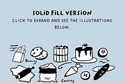 140+ Bread & Bakery Hand-Drawn Set, a Food Illustration by The Journey Atelier (Thumbnail 6 of 20)