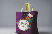 Tote Bag Mockup, a Merchandise Mockup by 3djagan (Thumbnail 5 of 6)