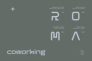 Earon Futuristic Tech Font, a Sans Serif Font by baqoos (Thumbnail 3 of 8)