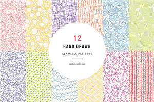 Bundle Hand Drawn Patterns