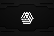 Minimalist Abstract Hexagon Logo, a Branding & Logo Template by Luxury Logos (Thumbnail 2 of 4)