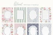 Cottagecore PNG Frames Illustrations, a Decorative Illustration by whiteheartdesign (Thumbnail 6 of 19)