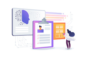 AI Medical Symptom Analysis abstract, a Healthcare Illustration by Visual Generation