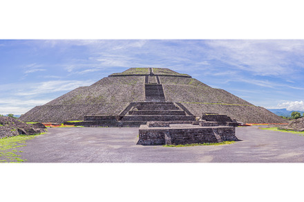 Teotihuacan, ancient Mesoamerican, an Architecture Photo by Elizaveta Galitskaya