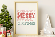 Groovy Christmas is a Christmas font, a Sans Serif Font by Brown Cupple (Thumbnail 2 of 6)