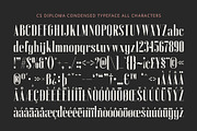 CS Diploma – Condensed Font, a Serif Font by Craft Supply Co. (Thumbnail 8 of 8)