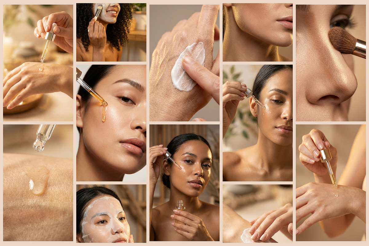 Glow Rituals, a Background Graphic by AI Petr Creative Agency (Photo 5 of 7)