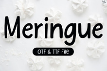 Meringue | Fun Handwritten Font