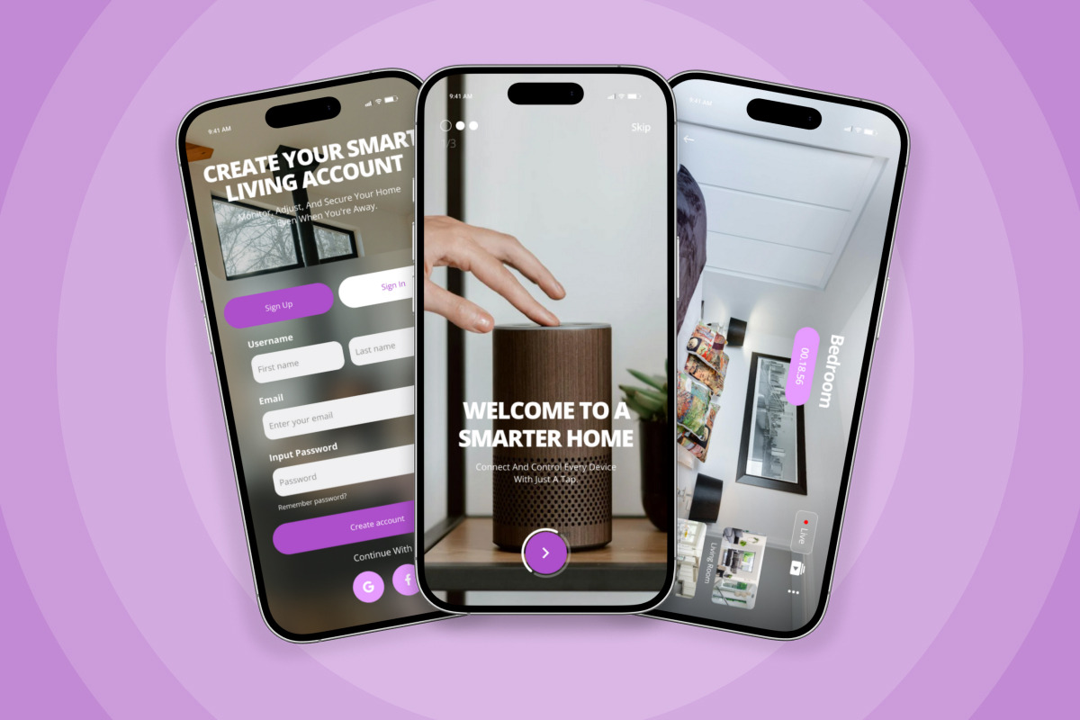 Nexora — Futuristic UI Kit Smart Hom, an App Template by twinstd (Photo 4 of 5)