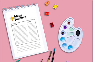 Idea Planner For Print