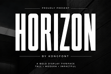 Horizon - Bold Condensed Display