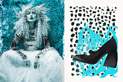 Grunge Ink textures background, a Texture Graphic by Yuliya Derbisheva (Thumbnail 4 of 12)