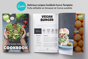 Canva Recipes CookBook Template