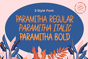Paramitha a Handwritten Typeface, a Sans Serif Font by Dawnside Graphic (Thumbnail 4 of 12)