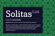 Solitas Slab, a Serif Font by insigne (Thumbnail 1 of 4)
