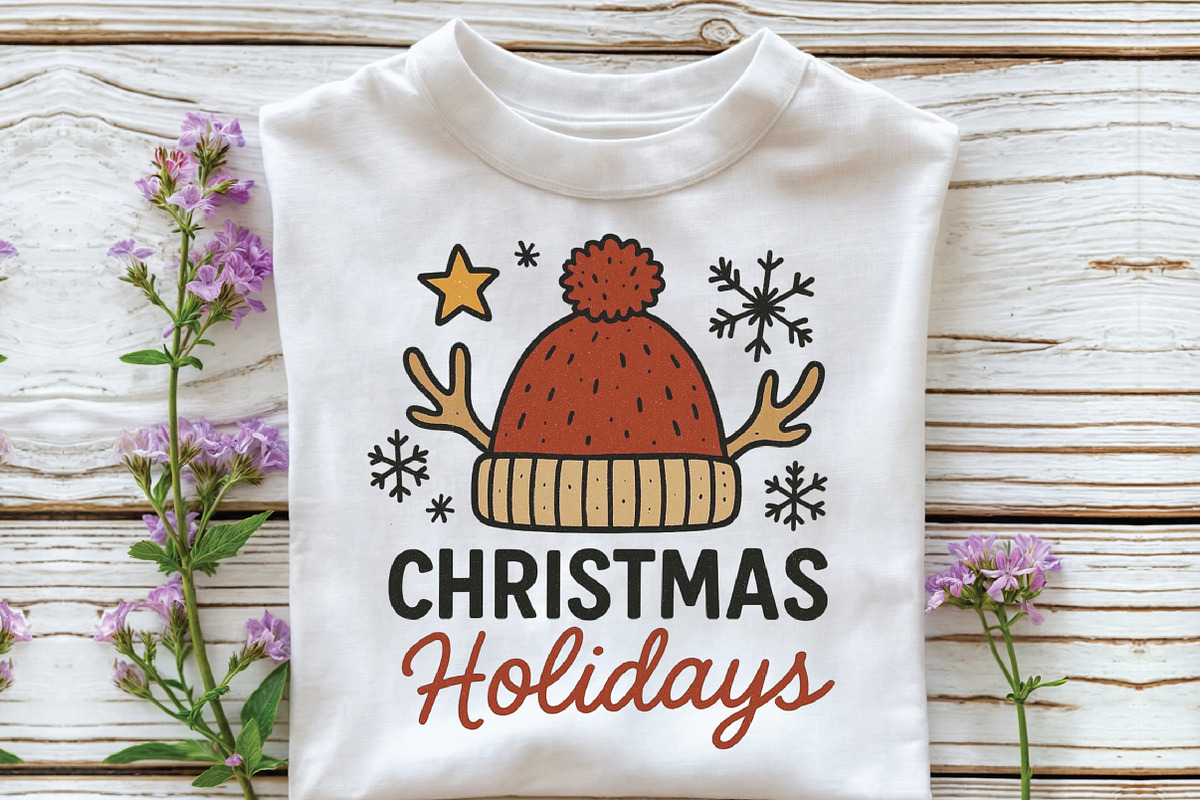 Christmas Holidays PNG Cutting, an Illustration by CraftArtStudio (Photo 2 of 4)