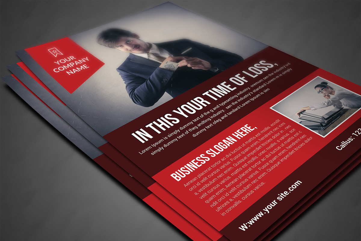 Creative Business Flyer Template, a Flyer Template by AfzaalGraphics (Photo 3 of 4)