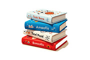 Books, Globe & Clock Clipart, an Object Graphic by Gfx_Store (Thumbnail 11 of 16)