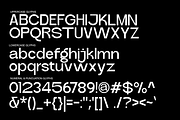 Quantro Sans – Modern Geometric Type, a Sans Serif Font by Muksal Creative (Thumbnail 9 of 10)
