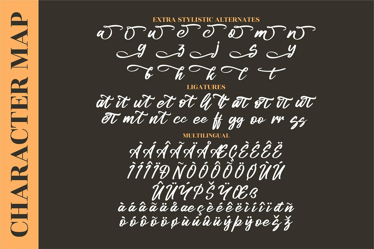 Kalingtone Brilliant Script LS, a Script Font by GranzCreative (Photo 5 of 10)