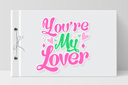 Santa Party Font, a Handwritten Font by KengGraphic (Thumbnail 8 of 13)