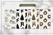 Hand Drawn Christmas Images, a Seasonal Illustration by H&C Drawings & Designs (Thumbnail 11 of 15)