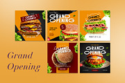 Burger / Food Instagram | CANVA, a Social Media Template by Azruca (Thumbnail 15 of 17)