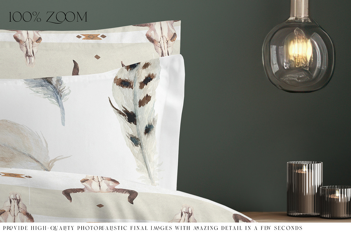 Bedding Mockups, a Product Mockup by mock-ups (Photo 6 of 13)