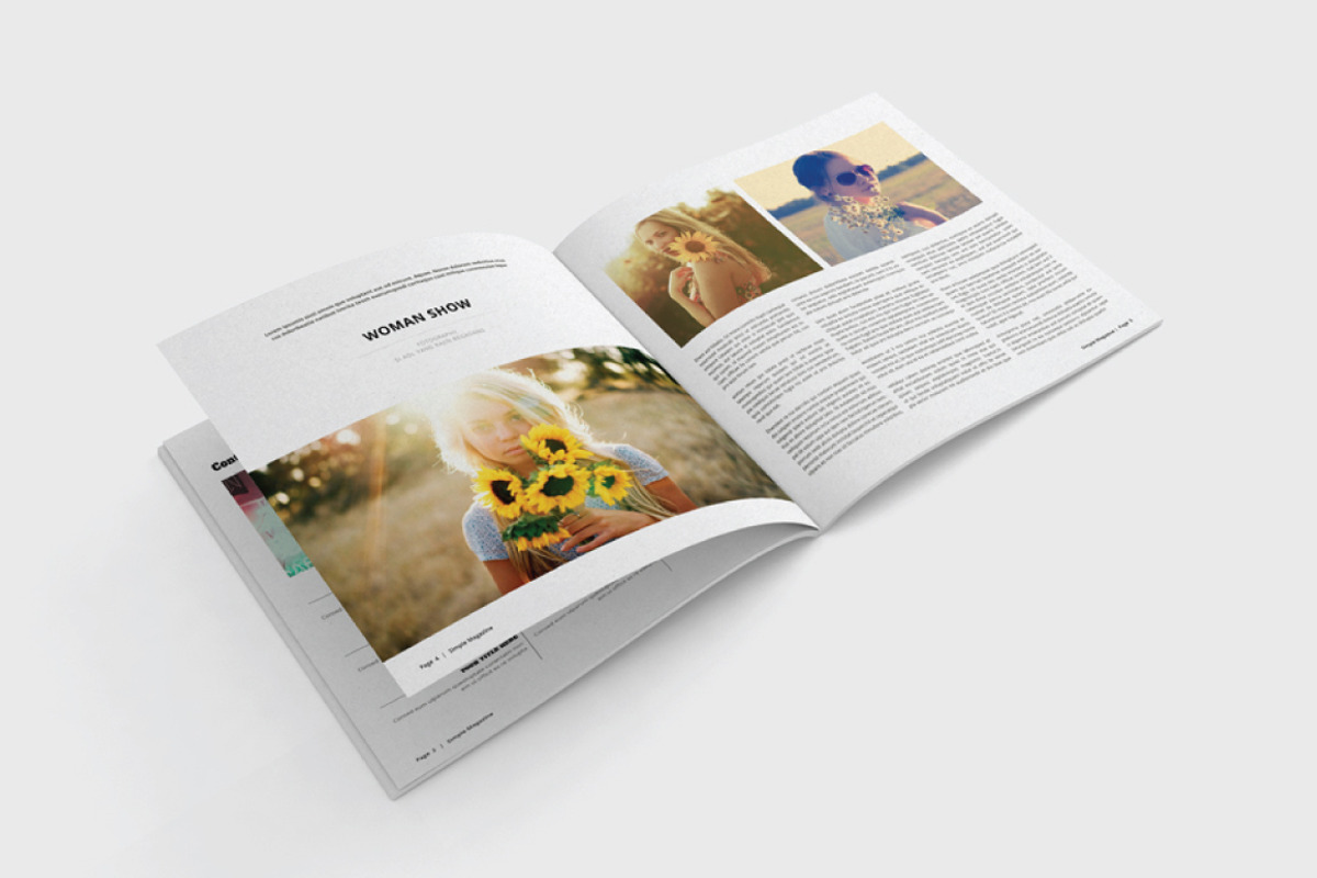 Square Magazine Template, a Magazine Template by Alhaytar