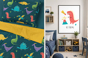 Little Dinosaurs | 100% hand drawn, an Animal Illustration by Irina Ostapenko (Thumbnail 7 of 9)