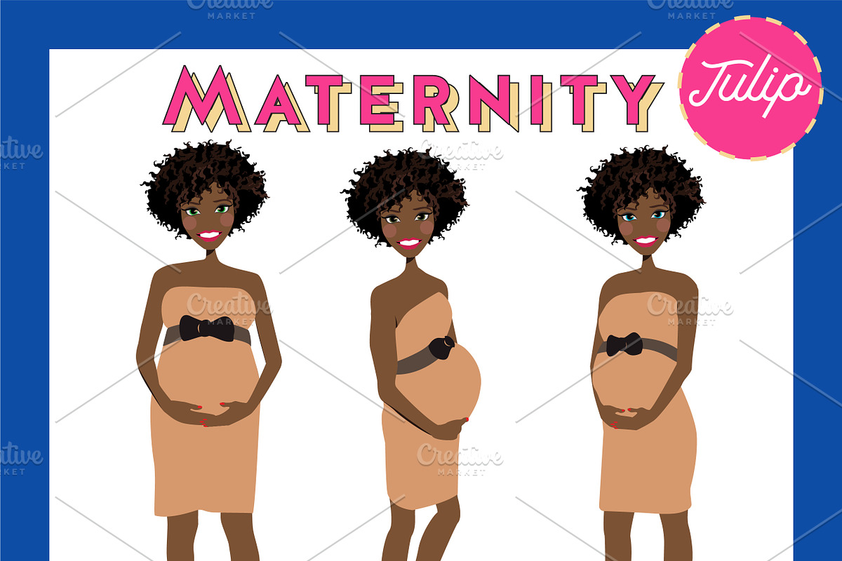 Maternity Pregnant Portrait Creator, a Person Illustration by Lauren Lesley Studio (Photo 41 of 45)