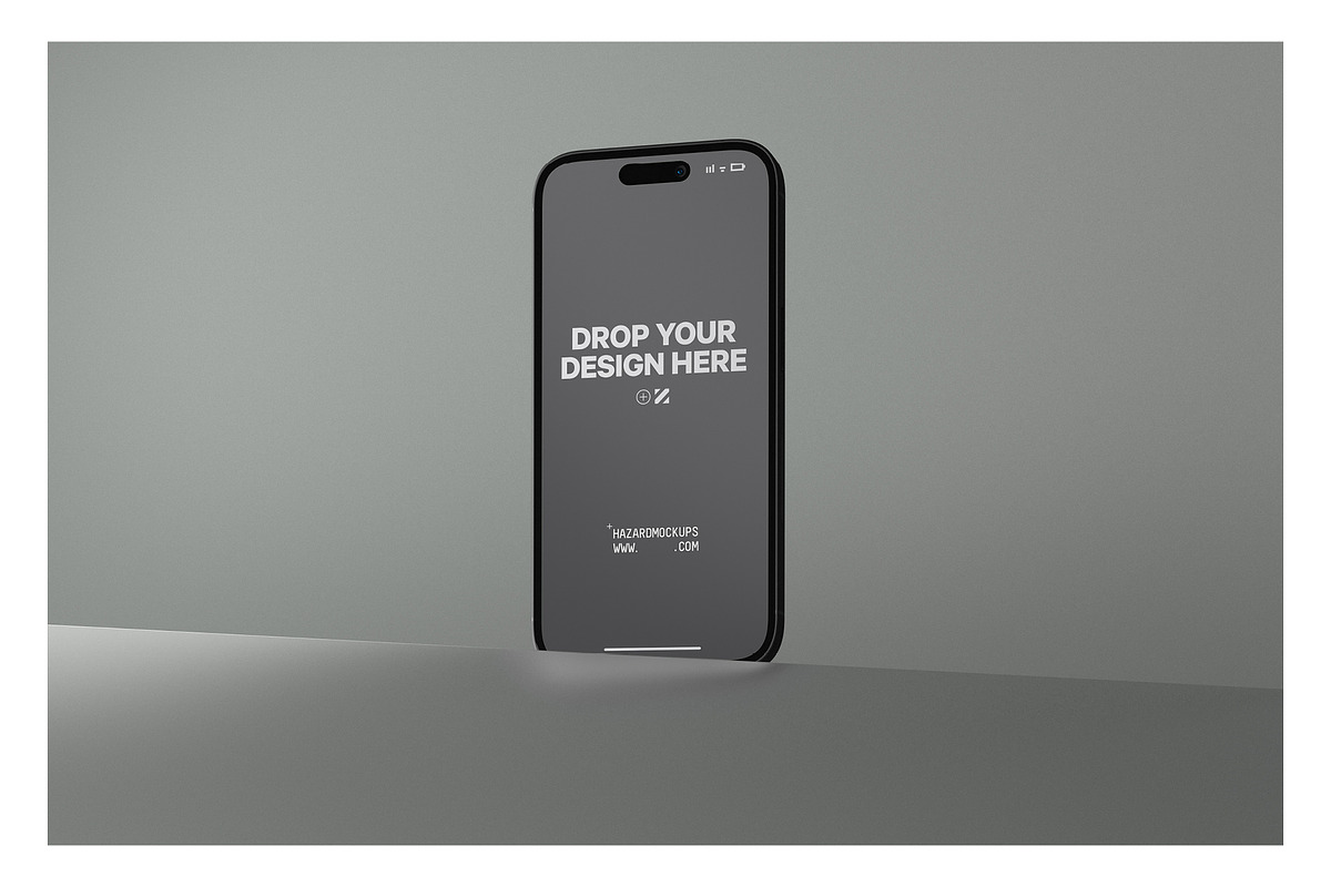 iPhone 14 Pro Mockup, an iPhone Mockup by HAZARD MOCKUPS (Photo 6 of 9)