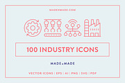 Industry Icons, an Outline Icon by Made by Made (Thumbnail 1 of 7)