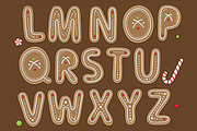 'Christmas Cookie'  vector alphabet, an Object Graphic by Cheeba Ribba Designs (Thumbnail 2 of 3)