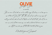 Olivie Font Duo / Script & Sans, a Sans Serif Font by Calamar Studio (Thumbnail 16 of 17)