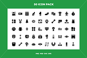 Boxing icons, an Outline Icon by Wencory (Thumbnail 1 of 2)