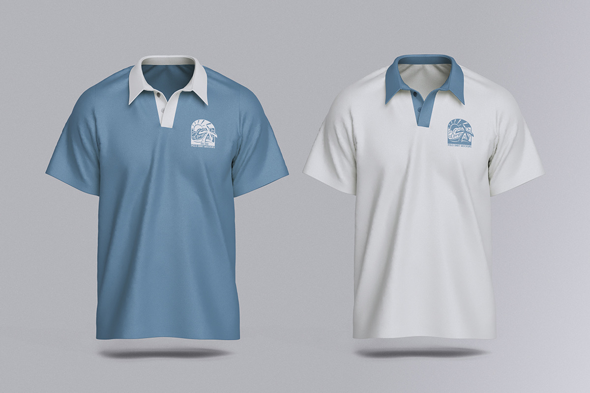 Polo Shirts Mockup, a Shirt Mockup by graphicstory (Photo 2 of 4)
