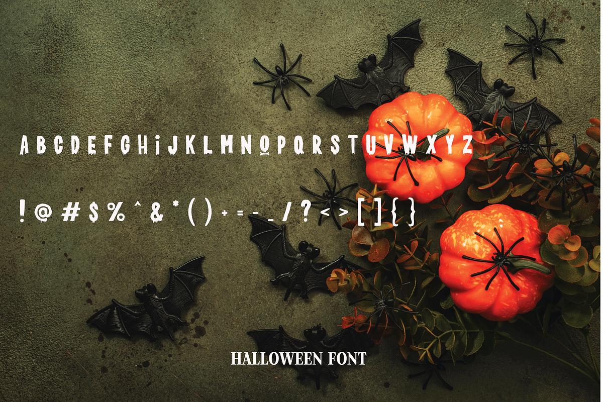 Hocus Pocus Halloween Font, a Script Font by Design House (Photo 3 of 3)