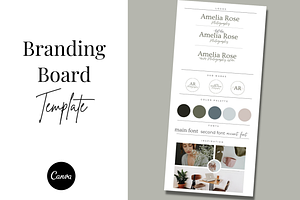 Brand Board Template