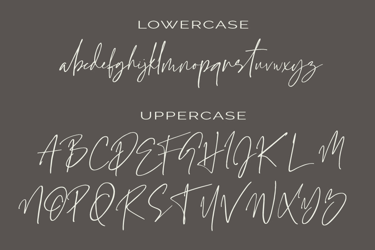 Sultry - Signature Font, a Handwritten Font by Jeff Napadow (Photo 5 of 5)