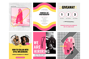 Fearless Feed Instagram Posts, a Social Media Template by Hell Yeah Designs (Thumbnail 8 of 8)