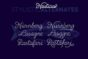 Nauticus Script&Sans, a Script Font by Leitmotif (Thumbnail 3 of 6)