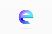E Logo, a Branding & Logo Template by Luis Muniz (Thumbnail 2 of 2)