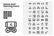 Game And Gaming Icon Pack, an Outline Icon by erifqizeicon (Thumbnail 1 of 3)