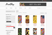 PrintShop Responsive Bootstrap Theme, a Bootstrap Template by IceTemplates (Thumbnail 2 of 3)