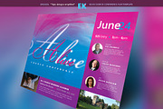Alive Church Conference Flyer, a Flyer Template by Epickita (Thumbnail 1 of 3)