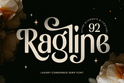 Ragline - Luxury Condensed Font, a Sans Serif Font by Sensatype (Thumbnail 1 of 13)
