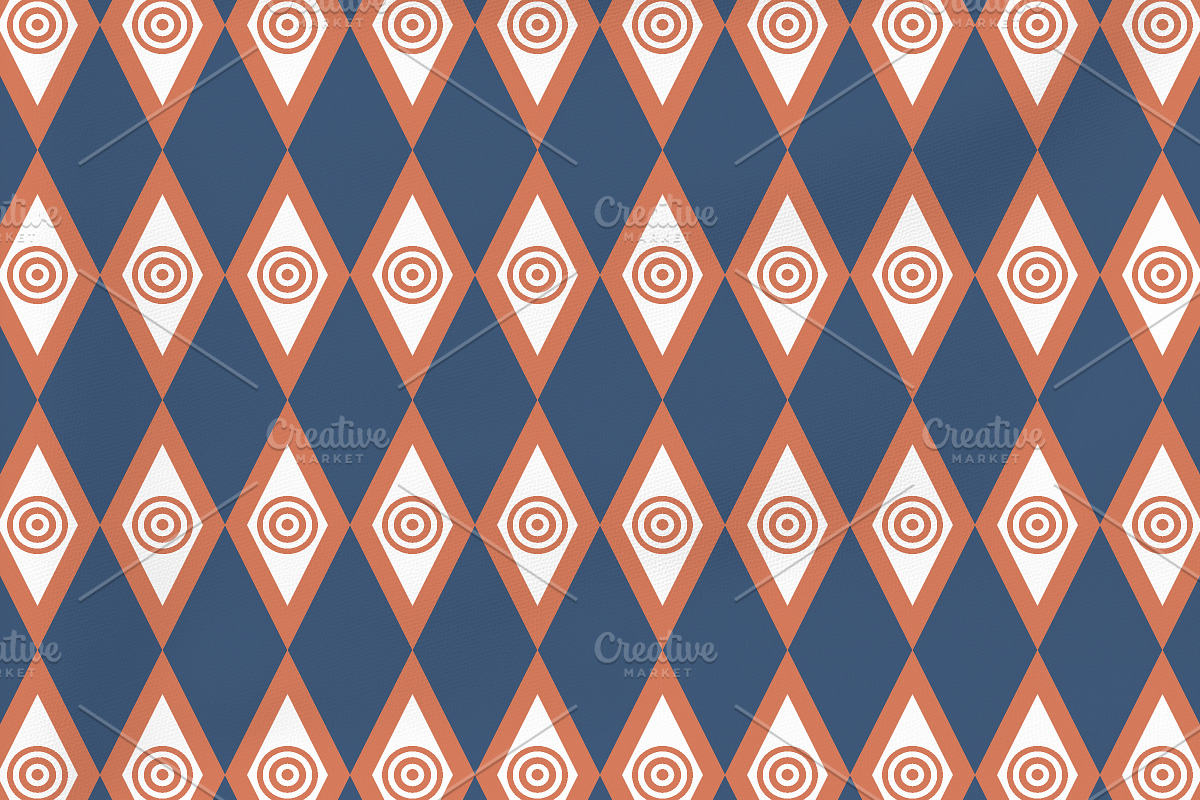 Celestial Tiles Pattern, a Pattern Graphic by Pyopo (Photo 3 of 3)