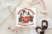 Sassy Holiday Humor Trendy Christmas, an Illustration by CraftArtStudio (Thumbnail 4 of 4)